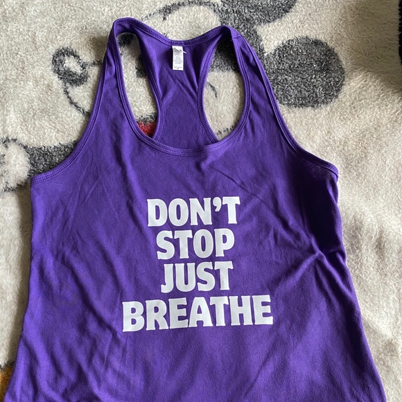 DONT STOP JUST BREATHE TEE - Picture 2 of 3